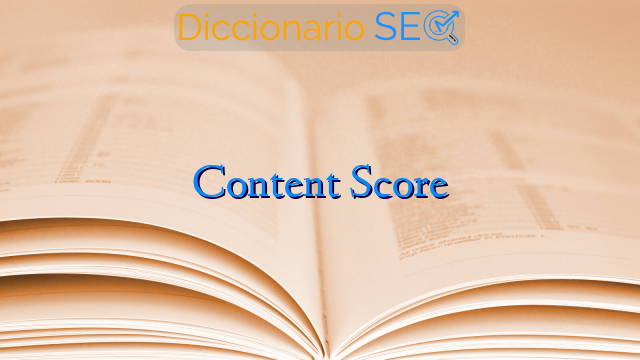 Content Score